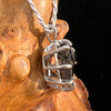 Raw Shungite Pendant Silver Elite Noble #7192-Moldavite Life