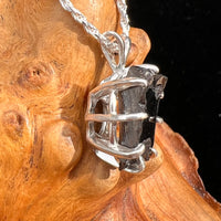 Raw Shungite Pendant Silver Elite Noble #7194-Moldavite Life
