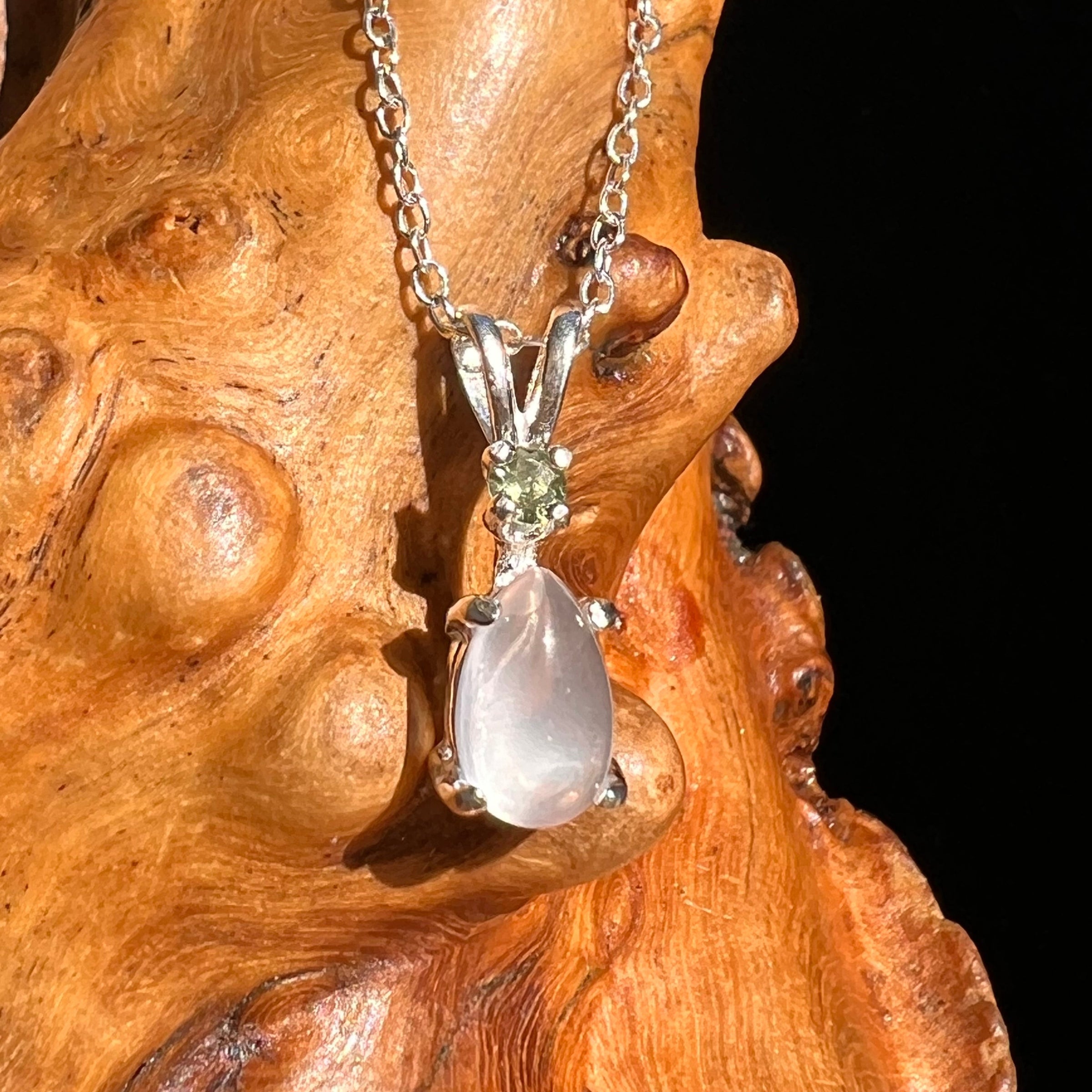 Moldavite Gemstone Pure Moldavite Necklace Moldavite Gemstone