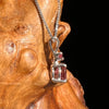 Rubellite Pink Tourmaline Necklace Sterling #5160-Moldavite Life