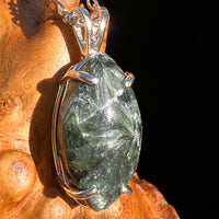 Seraphinite Pendant Sterling Silver #6566-Moldavite Life