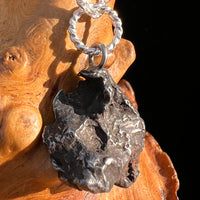 Sikhote Alin Meteorite Pendant Sterling Silver #7401-Moldavite Life