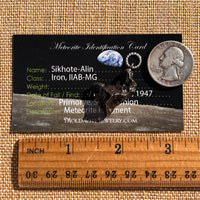 Sikhote Alin Meteorite Pendant Sterling Silver #7402-Moldavite Life