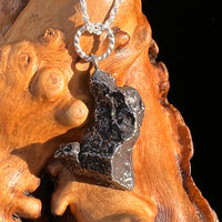 Sikhote Alin Meteorite Pendant Sterling Silver #7402-Moldavite Life