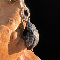 Sikhote Alin Meteorite Pendant Sterling Silver #7409-Moldavite Life