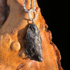 Sikhote Alin Meteorite Pendant Sterling Silver #7411-Moldavite Life
