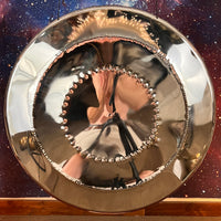 Silver Mirror Gong 34"-Moldavite Life