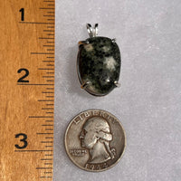 Stonehenge Preseli Bluestone Pendant Sterling Silver #6364-Moldavite Life