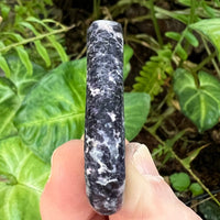 Storm Euphoralite Palm Stone #35-Moldavite Life