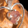 Sunstone Heart Necklace Sterling Silver #6318-Moldavite Life
