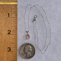 Sunstone Necklace Sterling Silver #6294-Moldavite Life