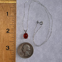 Sunstone Necklace Sterling Silver #6300-Moldavite Life