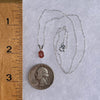 Sunstone Necklace Sterling Silver #6304-Moldavite Life