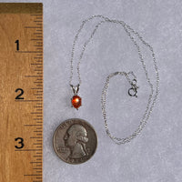 Sunstone Necklace Sterling Silver #6305-Moldavite Life