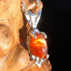 Sunstone Necklace Sterling Silver #6315-Moldavite Life