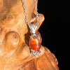 Sunstone Necklace Sterling Silver #6315-Moldavite Life