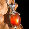 Sunstone Necklace Sterling Silver #6316-Moldavite Life