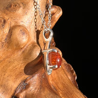 Sunstone Necklace Sterling Silver #6317-Moldavite Life