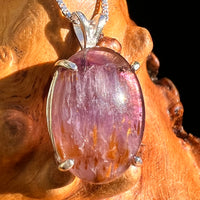 Super 7 Pendant Sterling Silver #8485-Moldavite Life