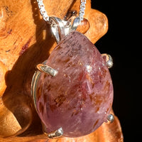 Super 7 Pendant Sterling Silver #8489-Moldavite Life