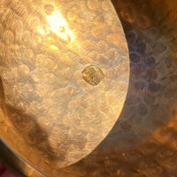 Tibetan Singing Bowl with Moldavite #63-Moldavite Life