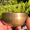 Tibetan Singing Bowl with Moldavite #64-Moldavite Life