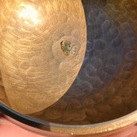 Tibetan Singing Bowl with Moldavite #71-Moldavite Life