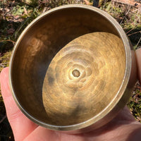 Tibetan Singing Bowl with Petalite #1-Moldavite Life