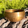 Tibetan Singing Bowl with Phenakite #53-Moldavite Life