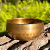 Tibetan Singing Bowl with Phenakite #58-Moldavite Life