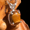 Tiger Eye Necklace Sterling Silver #7756-Moldavite Life