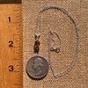 Tiger Eye Necklace Sterling Silver #7757-Moldavite Life