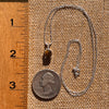 Tiger Eye Necklace Sterling Silver #7765-Moldavite Life