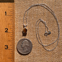 Tiger Eye Necklace Sterling Silver #7766-Moldavite Life