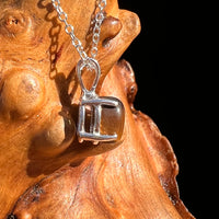 Tiger Eye Necklace Sterling Silver #7767-Moldavite Life