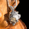 Tiglit Meteorite "Messenger of the Gods" Necklace Sterling #6785-Moldavite Life