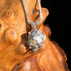 Tiglit Meteorite "Messenger of the Gods" Necklace Sterling #6785-Moldavite Life