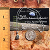 Tiglit Meteorite "Messenger of the Gods" Necklace Sterling #6786-Moldavite Life