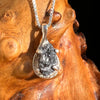 Tiglit Meteorite "Messenger of the Gods" Necklace Sterling #6786-Moldavite Life