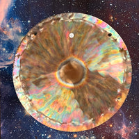 Vortex Sun Portal Gong 20"-Moldavite Life