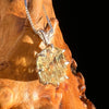 Yellow Apatite Pendant Sterling Silver #5945-Moldavite Life