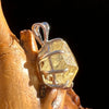 Yellow Apatite Pendant Sterling Silver #5946-Moldavite Life