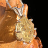 Yellow Apatite Pendant Sterling Silver #5950-Moldavite Life