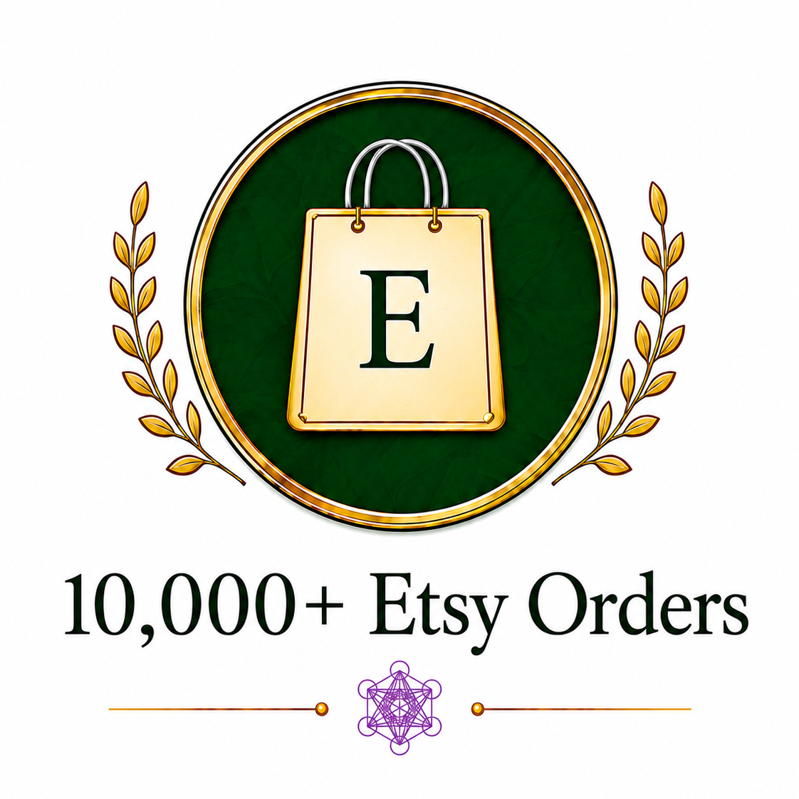 Over 10,000 orders from Moldavite Life's former Etsy store.