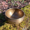 Tibetan Singing Bowl with Moldavite #4