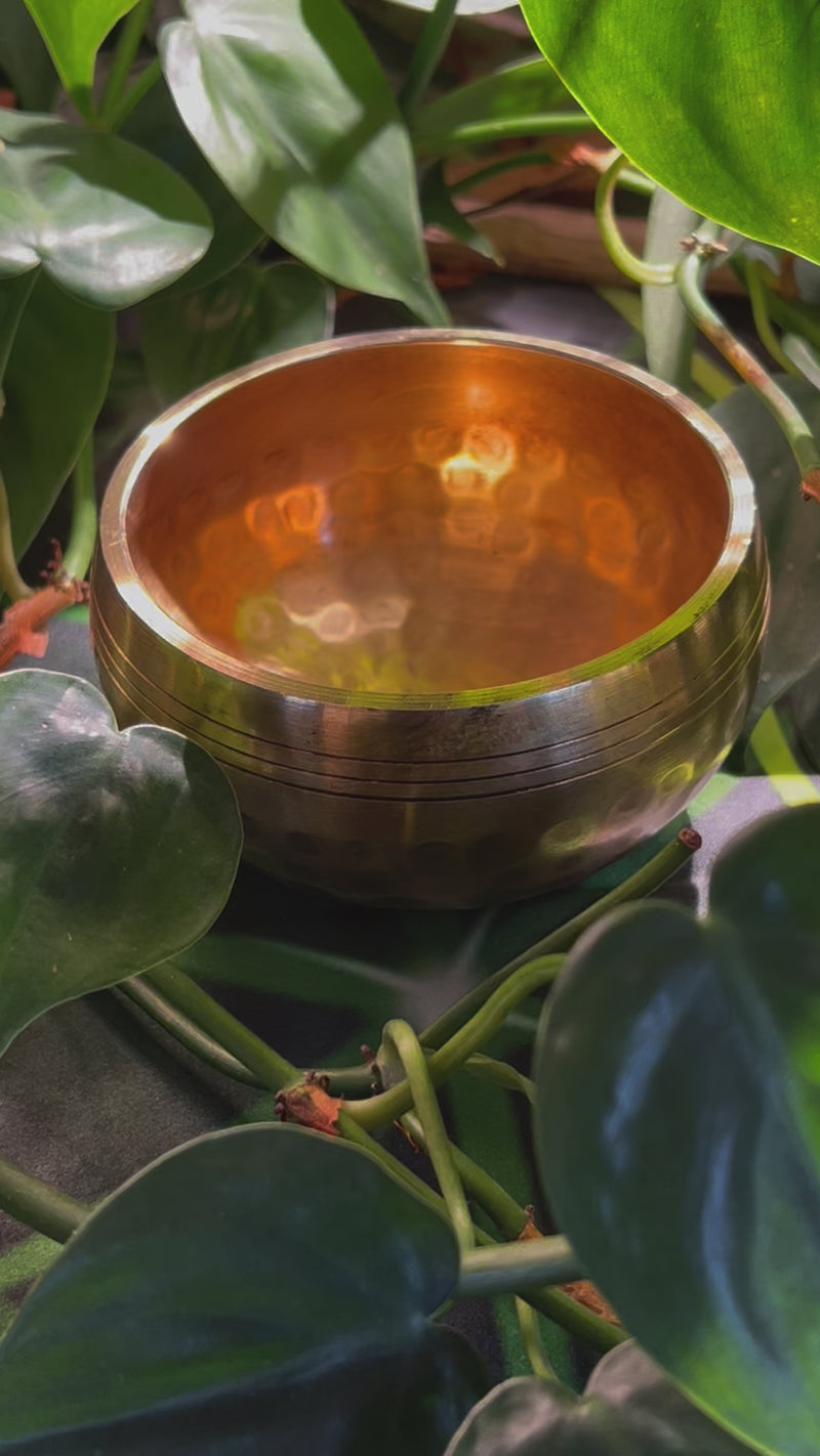 Tibetan Singing Bowl with Phenakite #51