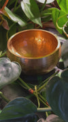 Tibetan Singing Bowl w/ Moldavite & Libyan Desert Glass #13