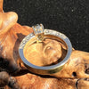 Faceted Moldavite Ring 14K Gold-Moldavite Life