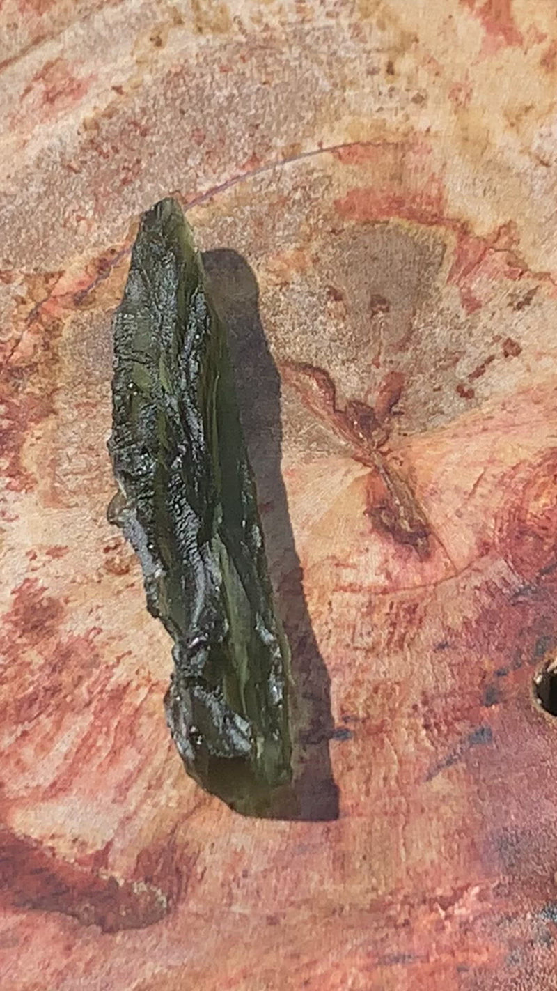 Large Besednice Angel Chime Moldavite 8.6 Grams