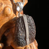 Agni Mani Wire Wrapped Pendant Sterling #3774-Moldavite Life